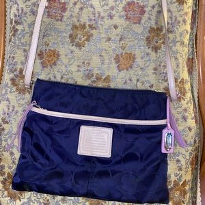 Coach 24861 Legacy Nylon Shoulder/Crossbody Bag